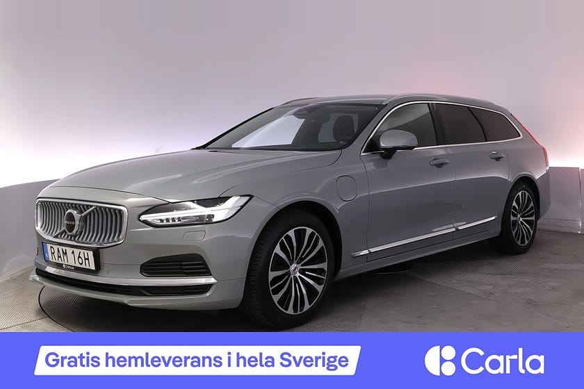 Bild 1 av Volvo V90 Recharge T6 AWD Core Bright Drag BLIS Kamera Navi