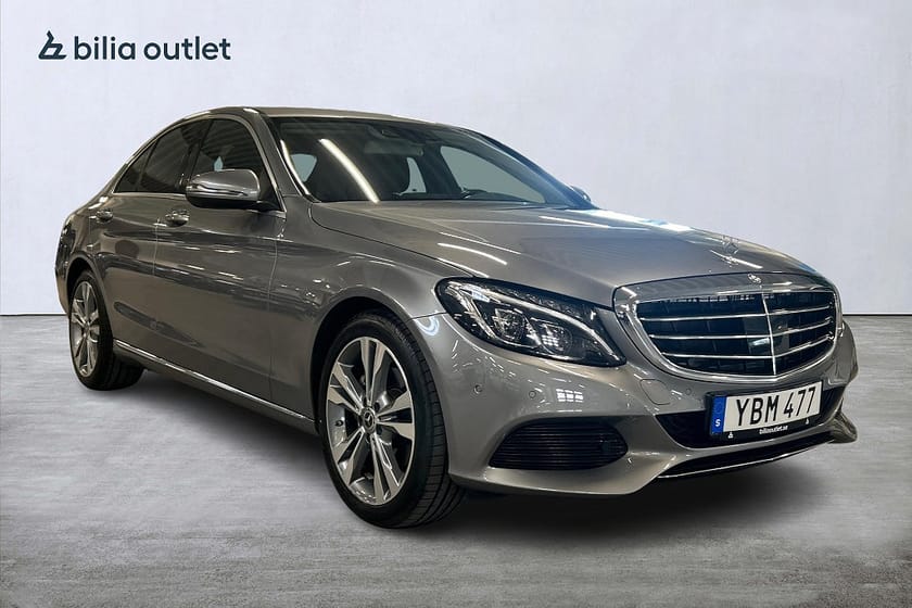 Bild 4 av Mercedes-Benz C 220 d 4MATIC Plus 170hk Navi Burmester Drag HuD B-kam