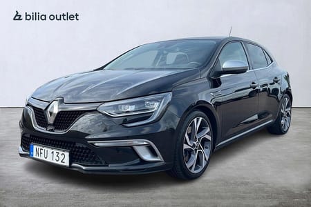 Renault Mégane GT 1.6 TCe EDC 205hk / Dragkrok Kamera CarPlay Navi