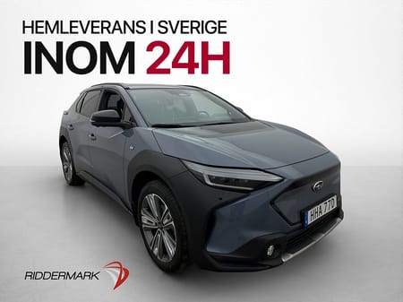 Subaru Solterra 72.6 kWh AWD 218hk H/K 360° Moms 1 Brukare