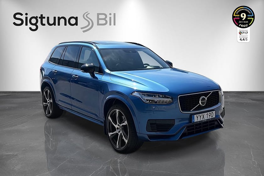 Bild 3 av Volvo XC90 7-seater T8 AWD R-Design / Vent stolar / Pano / 360°