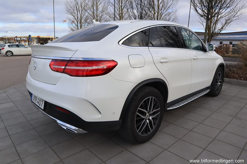 Bild 3 av Mercedes-Benz GLE 350 d 4MATIC Coupé 258hk Aut Panorama Harman/kardon Navi Drag Svensksåld