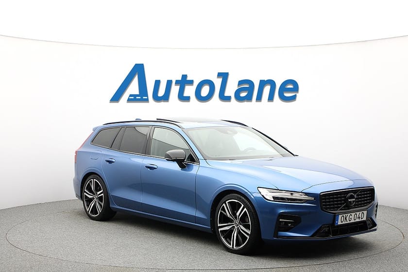 Bild 1 av Volvo V60 D4 AWD R-Design Panorama, B&W, Massage, HUD, 360° 190hk