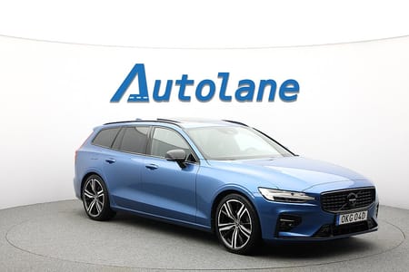 Volvo V60 D4 AWD R-Design Panorama, B&W, Massage, HUD, 360° 190hk