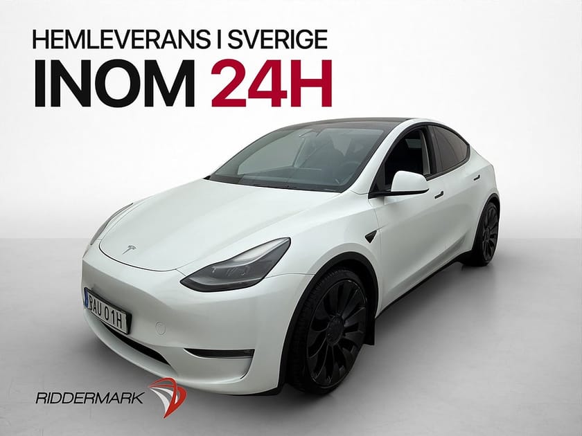 Bild 4 av Tesla Model Y Performance AWD Dragkrok Autopilot Pano MOMS