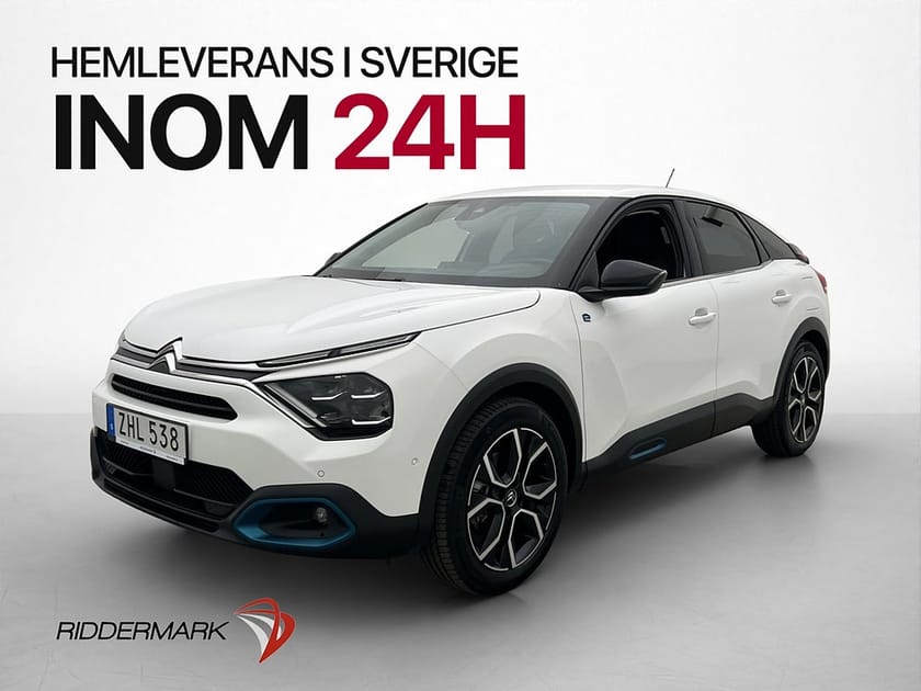 Bild 1 av Citroën ë-C4 e-C4 136hk SHINE Kamera Navi Halvskinn Rattvärme