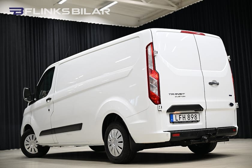 Bild 5 av Ford Transit Custom 300 130HK L2 Lång|Drag|Värmare|Backkamera|NyKamrem