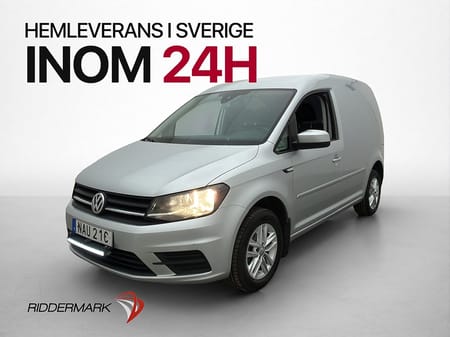 Volkswagen Caddy Van 2.0TDI Värmare PDC Dragkrok CARPLAY Moms