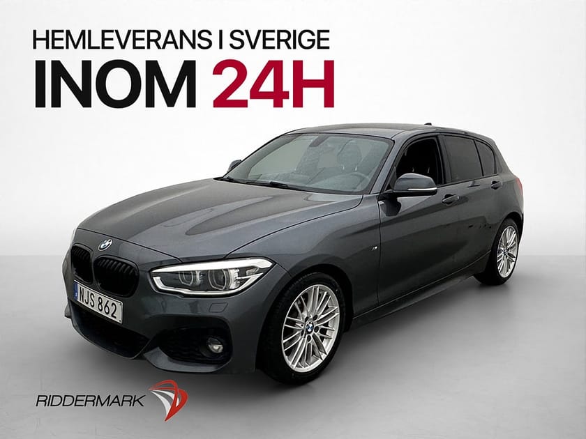 Bild 1 av BMW 118i M Sport 136hk Skinn Sensorer Farthållare Bluetooth