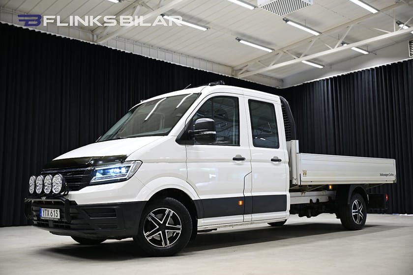 Bild 1 av Volkswagen Crafter Chassi Double Cab 4Motion 2.0 TDI 140HK Dubbelhytt|Flak|Kambytt|Leasbar