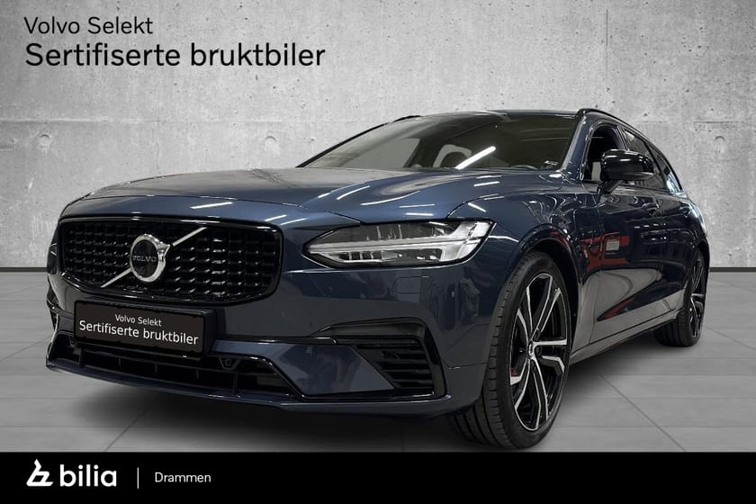 Bilde 1 av Volvo V90 T6 AWD R-Design - LUFT, B&W, KROK, HUD, 20"