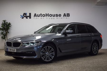 BMW 520d xDrive Touring Sport Line Värmare Head Up 360 Drag DA+