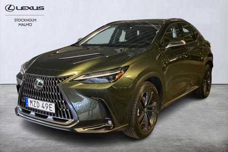 Lexus NX 450h+ Skinn P-värmare 360 kamera Head Up Drag