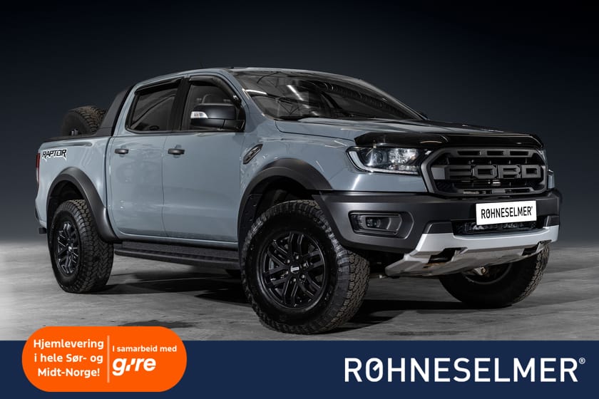 Bilde 1 av Ford Ranger Raptor 213hk 4WD P.varmer Fox Knastedekk Krok LAZER