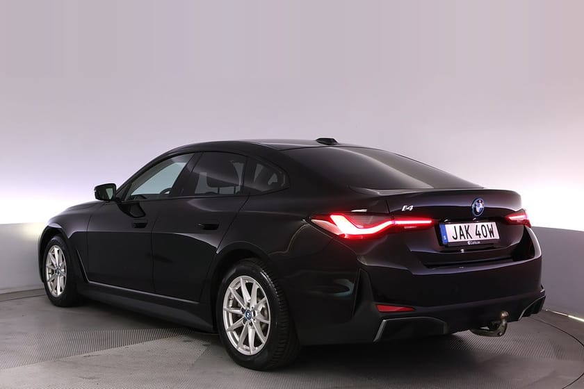 Bild 4 av BMW i4 eDrive40 Gran Coupé Adap.Farth Kamera Drag Shadowline
