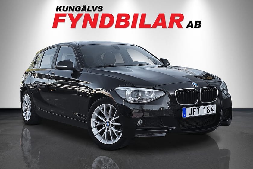 Bild 1 av BMW 120d Sport line,Skinn ,Pano 220hk stertman