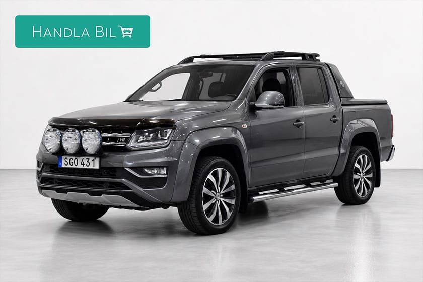 Bild 1 av Volkswagen Amarok 2.9t 3.0 V6 TDI 4M Aventura Drag D-Värm Skinn Moms 258hk