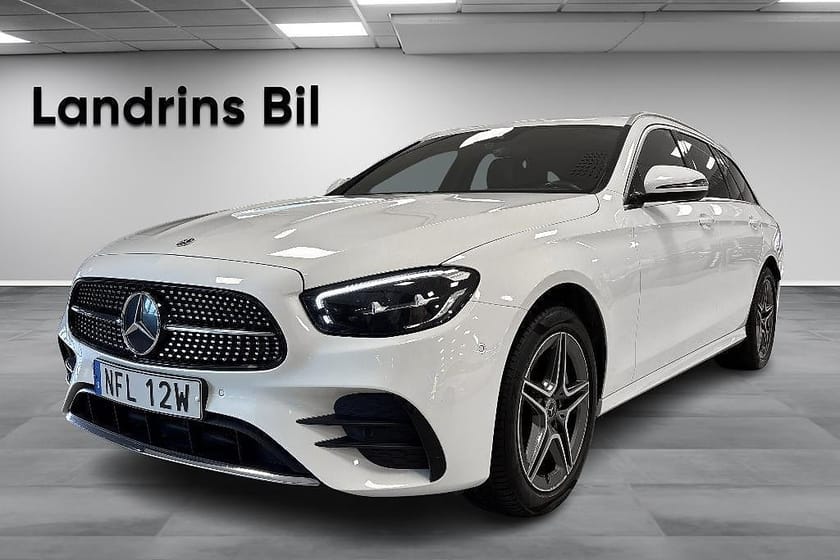 Bild 1 av Mercedes-Benz E 300 T de 4MATIC AMG Drag Backkamera Navi Värmare