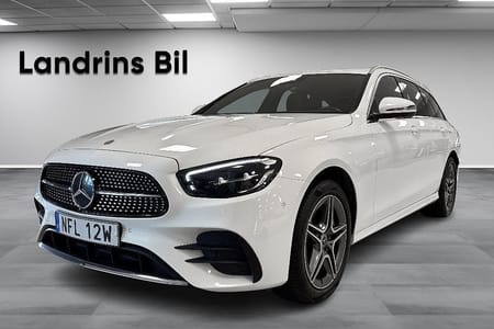 Mercedes-Benz E 300 T de 4MATIC AMG Drag Backkamera Navi Värmare