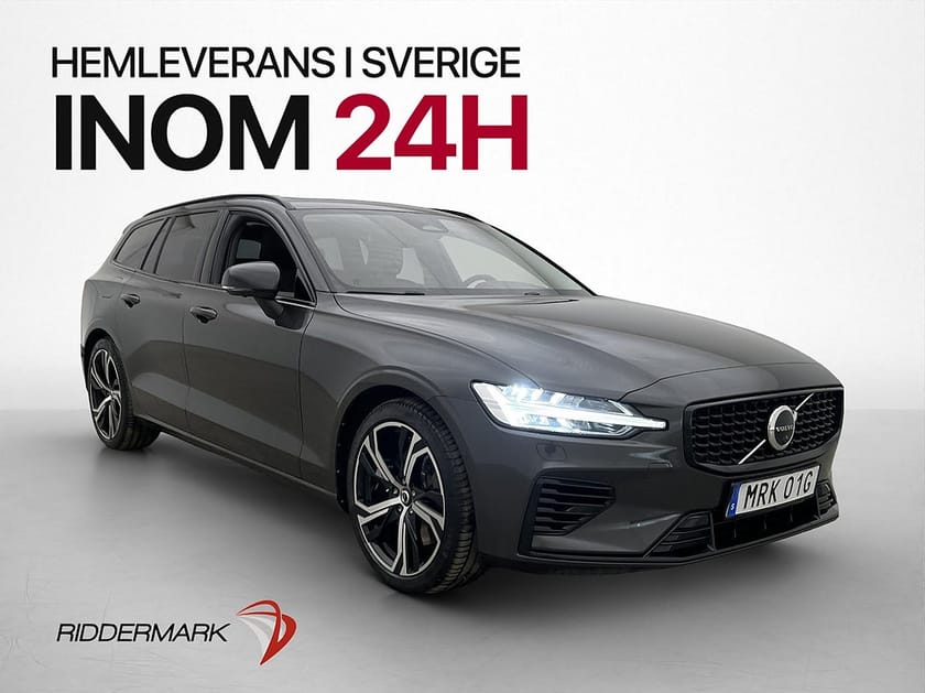 Bild 1 av Volvo V60 Recharge T6 AWD Ultimate Dark Pano H/K HUDMOMS