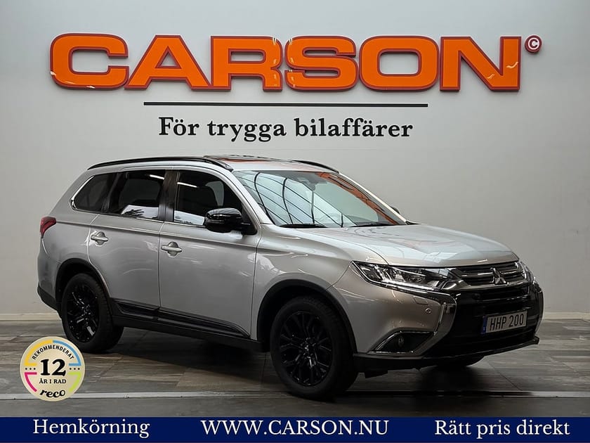 Bild 1 av Mitsubishi Outlander 2.0 4WD CVT Onyx 7-sits Taklucka 360° Dragkrok