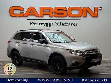 Mitsubishi Outlander 2.0 4WD CVT Onyx 7-sits Taklucka 360° Dragkrok