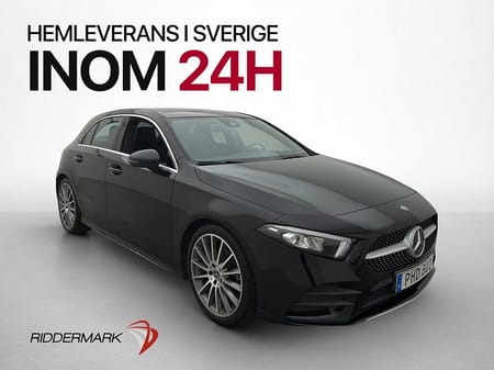 Mercedes-Benz A 200 A200 AMG Line Pano Kamera Halvskinn 2-Brukare