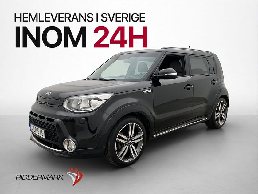 Bild 3 av Kia Soul 1.6 CRDi 136hk GLS Värmare Kamera Rattvärme Drag