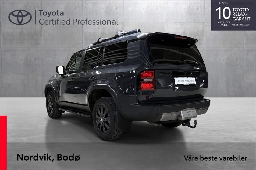 Bilde 3 av Toyota Land Cruiser 2.8L Norsk Bil| GX| Varebil| 3500kg H.feste| ACC