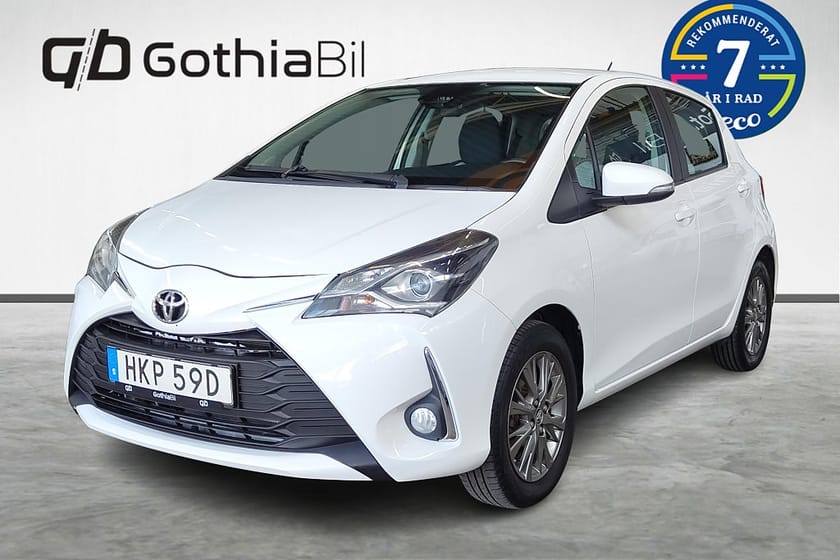 Bild 1 av Toyota Yaris 5-dörrar 1.5 VVT-iE Active Backkamera Farthållare AC