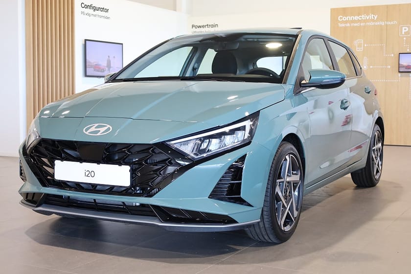 Bild 1 av Hyundai i20 DCT Advanced Sollucka *Lagerbil för snabb leverans