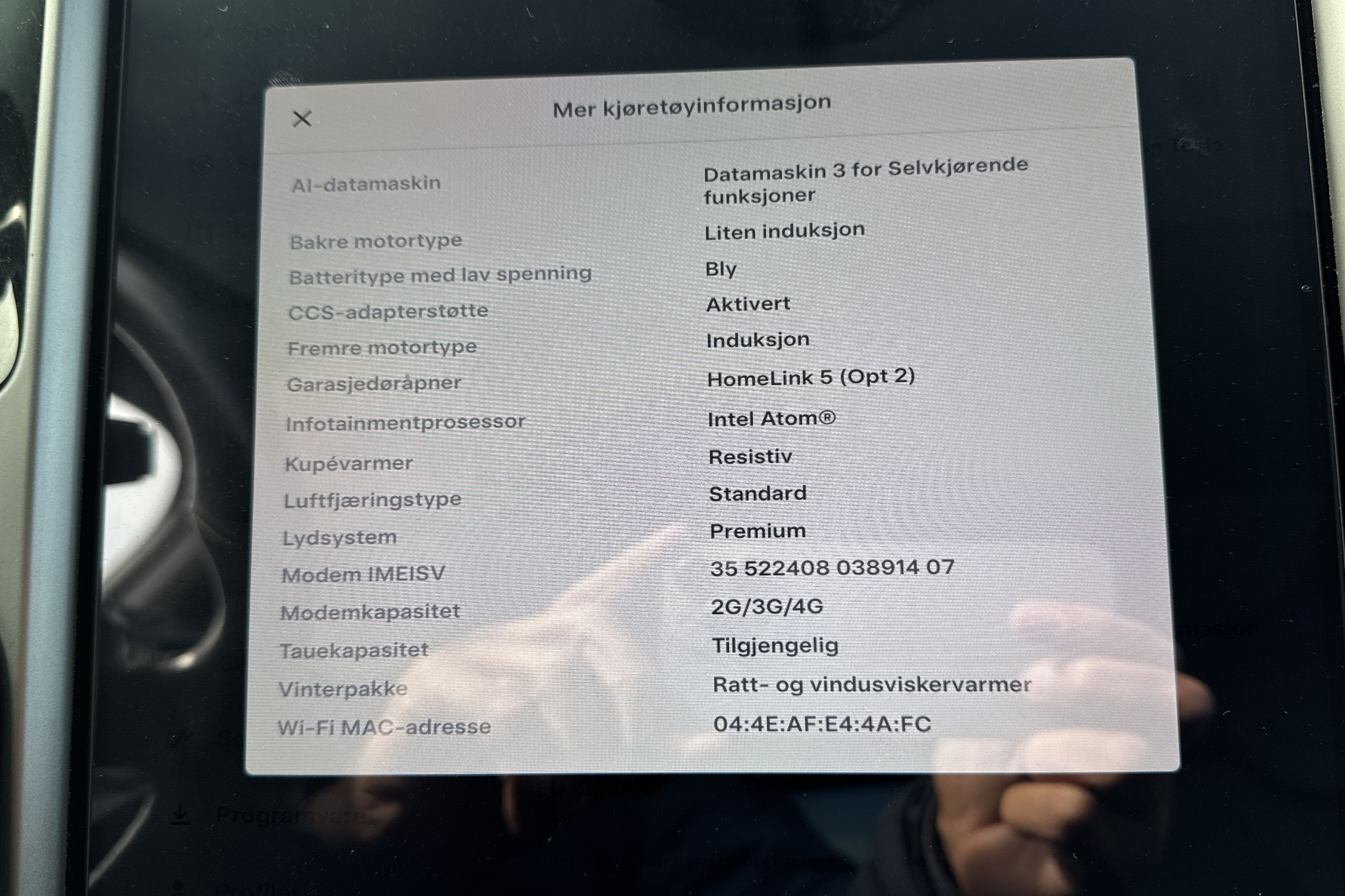 Tesla Model X 100D bilde 16