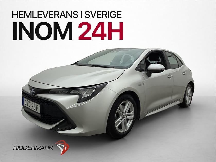 Bild 3 av Toyota Corolla Hybrid 122hk e-CVT Active Backkamera Keyless