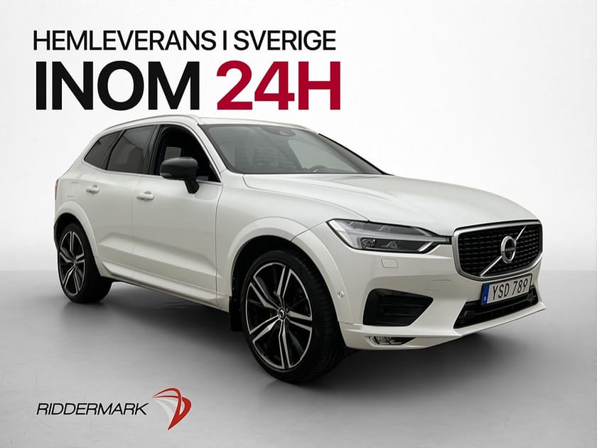 Bild 1 av Volvo XC60 T6 AWD R-Design VOC Värmare B&W Pano 360° HUD