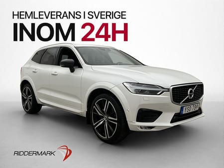 Volvo XC60 T6 AWD R-Design VOC Värmare B&W Pano 360° HUD