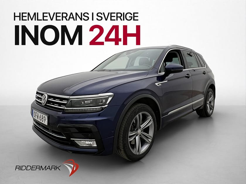Bild 3 av Volkswagen Tiguan 2.0 TDI 190hk 4M R-line Cockpit Värm Drag