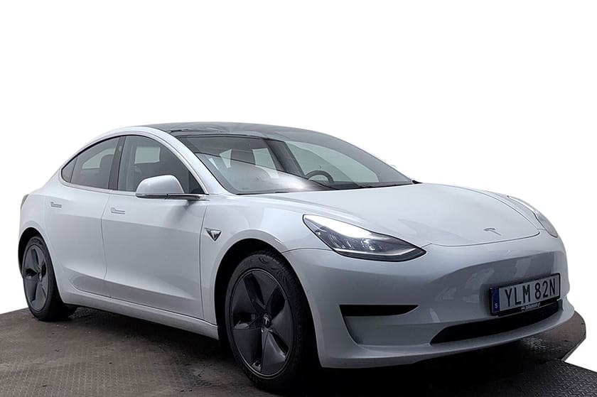 Bild 4 av Tesla Model 3 Standard Range Plus Pano Läder AI-Dator MOMS 283hk