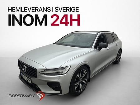 Volvo V60 B4 R-Design Pano H/K HuD 360° Drag Värmare 197hk