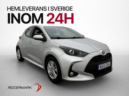 Toyota Yaris Hybrid Active Kamera Rattvärme Adaptiv-fart