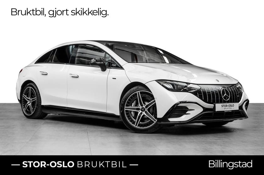 Bilde 1 av Mercedes-Benz AMG EQE 43 4MATIC 4MATIC/ACC/Krok/Burmester/360/Airmatic/Keyless