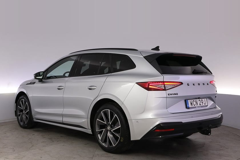Bild 4 av Škoda Enyaq iV 80x Skoda Sportline Pano Canton HUD Elstol Drag