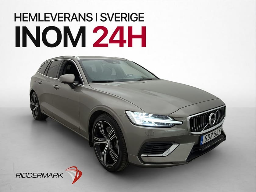 Bild 1 av Volvo V60 T6 AWD Inscription Värm Drag Pano H/K 360° Skinn