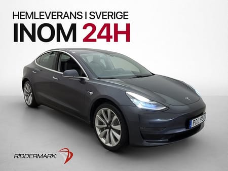 Tesla Model 3 Long Range AWD 440hk MOMS Autopilot Pano