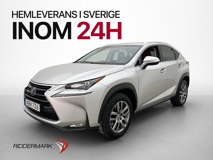 Bild 1 av Lexus NX 300h AWD 197hk Executive Kamera Skinn GPS Rattvärme