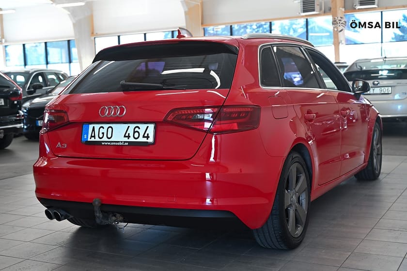 Bild 4 av Audi A3 Sportback 2.0 TDI Quattro Ambition Drag 184hk
