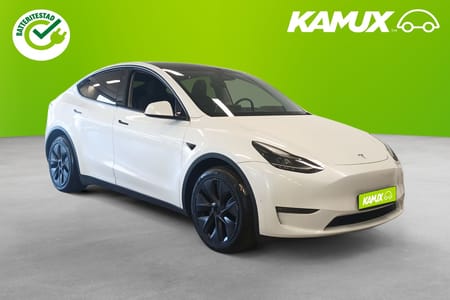 Tesla Model Y Long Range AWD Pano Kamera Värmare Drag Moms