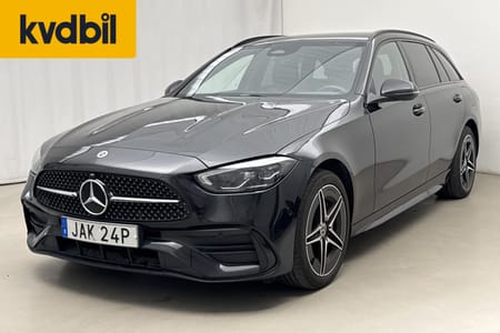 Mercedes-Benz C 300 T e Kombi 333hk AMG Line Värmare Läder GPS