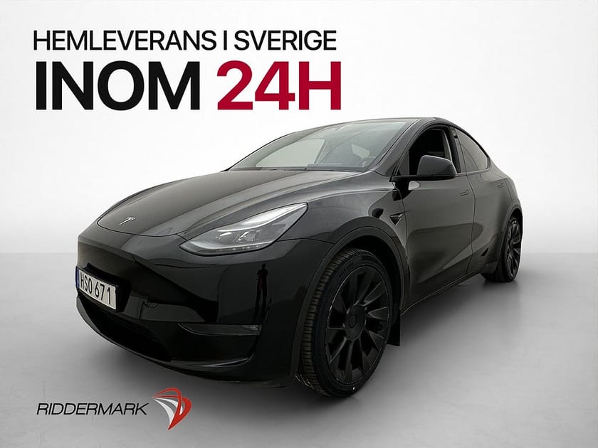Bild 4 av Tesla Model Y Long Range AWD 514hk Pano Drag Autopilot MOMS
