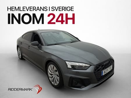 Audi A5 Sportback 45 TFSI quattro Q S line Cockpit Värmare Drag