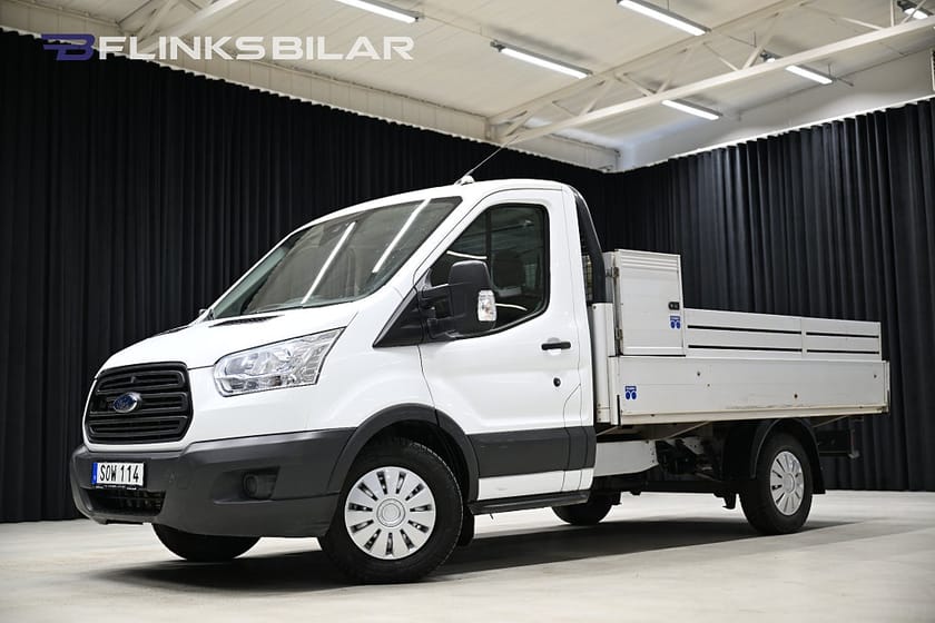 Bild 1 av Ford Transit 310 Chassi Cab 2.2 TDCi 125HK Flak|Drag|Värmare|Kamkedja|Leasbar